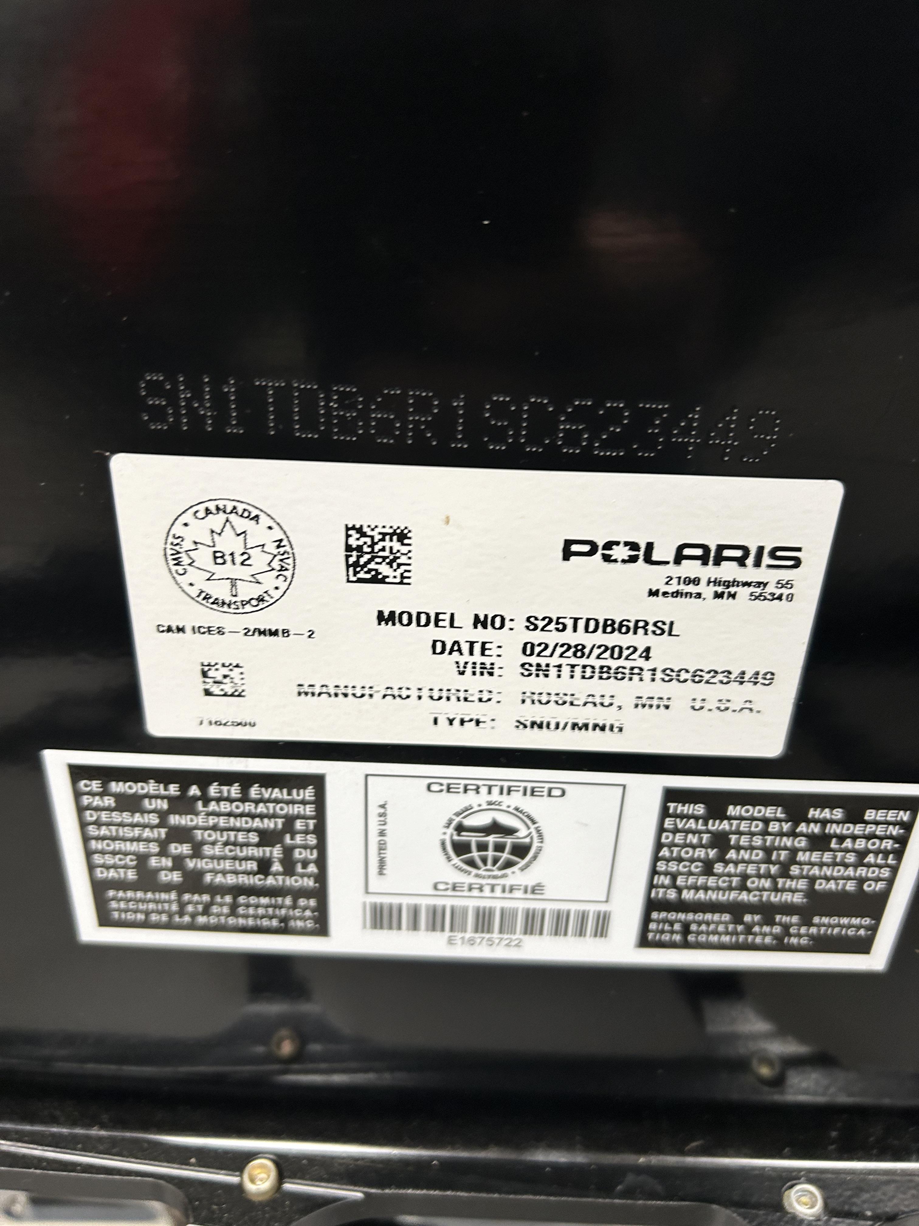 2025 Polaris 650 Indy SP 137 / S25TDB6RSL - Photo 6